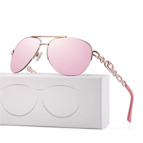 Lentes de Sol Playeros Degradé Marco Metal
