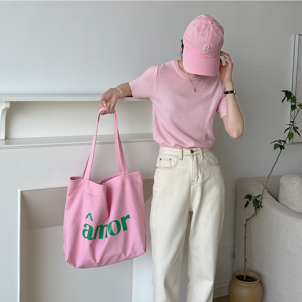 Large Capacity Canvas Tote Bag