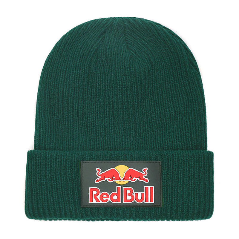 Gorro de Lana Tejida con Letras — Ski y Aventura Unisex Otoño Invierno