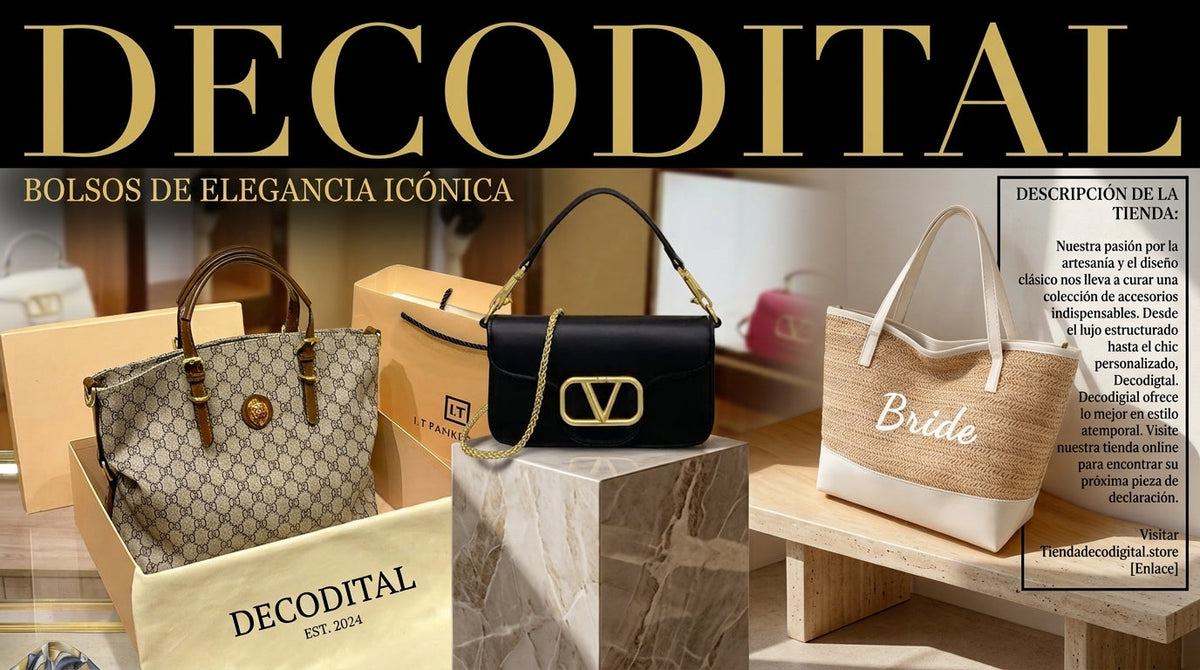 Bolsos de Elegancia Icónica - Decodital