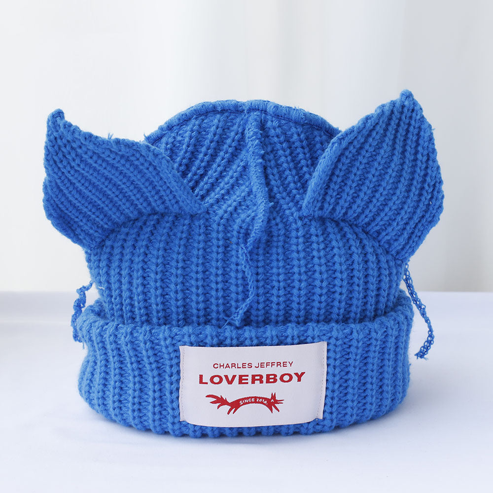Gorro de Lana Doble Capa para Invierno — Tejido Abrigado Unisex