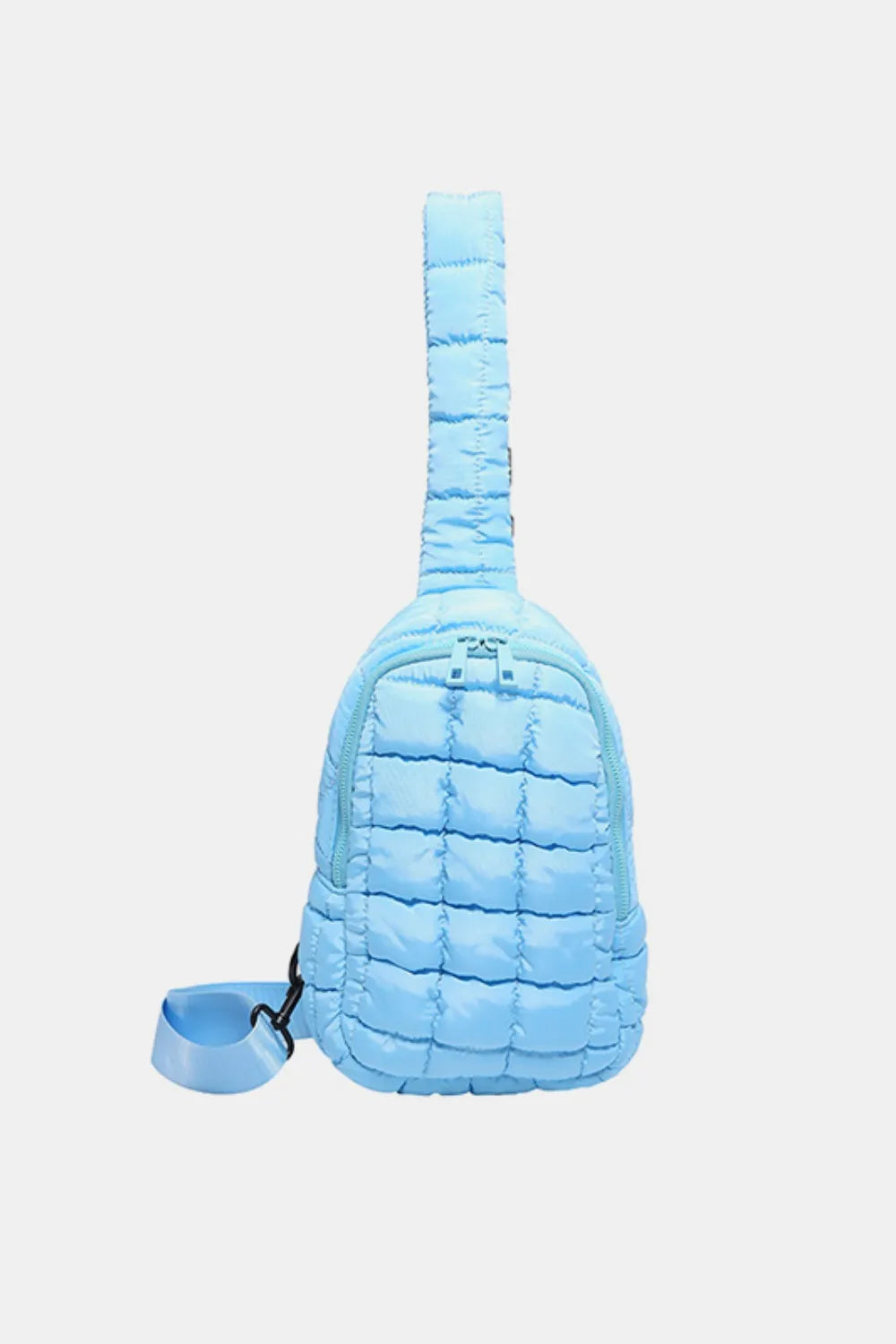 Padded Nylon Shoulder Bag