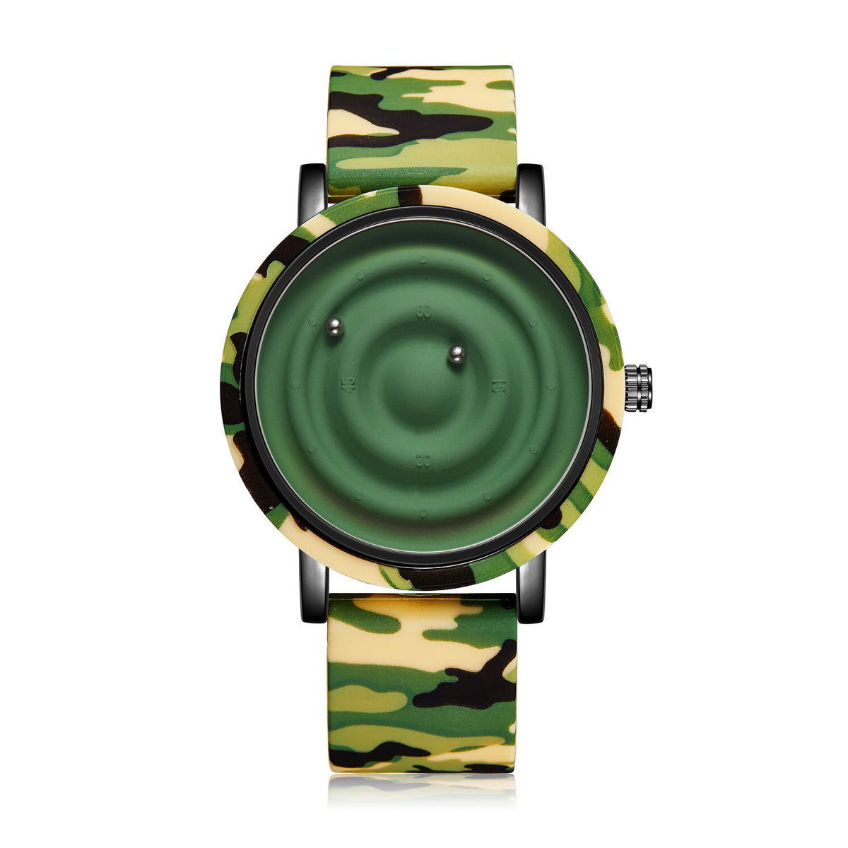 Unisex Floating Ball Silicone Watch