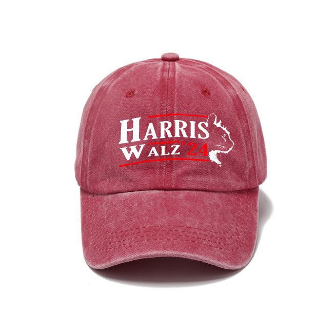 Gorra Baseball Lavada con Estampado — Techo Suave Dad Hat con Protección Solar