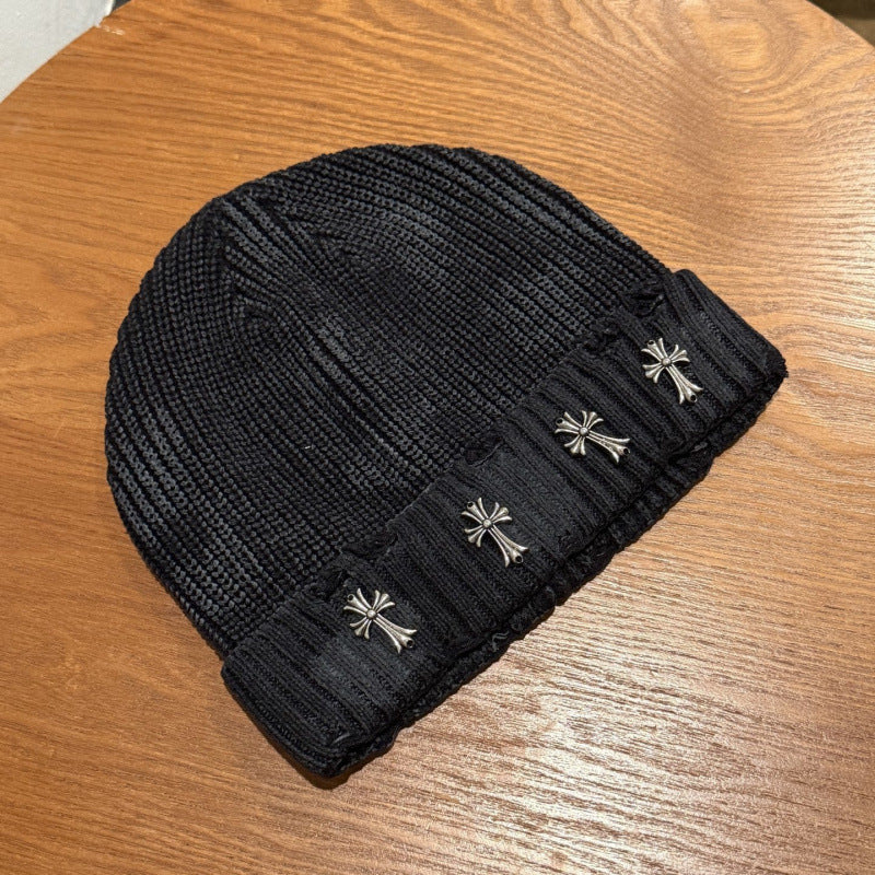 Gorro de Punto Bordado