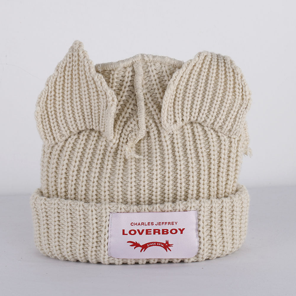 Gorro de Lana Doble Capa para Invierno — Tejido Abrigado Unisex