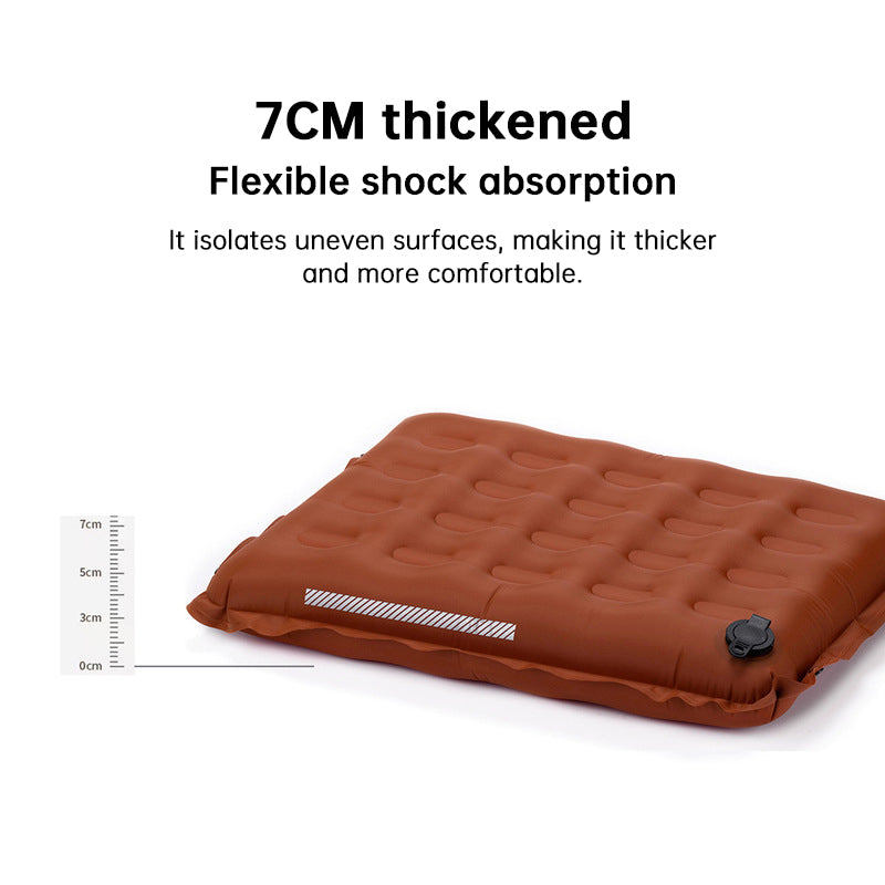 Copy of Self-Inflating Seat Cushion Thickened Camping Mat Lightweight Waterproof Foldable Stadium Chair Pad