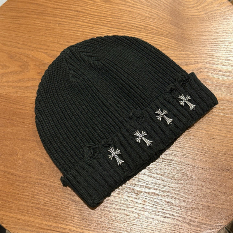 Gorro de Punto Bordado
