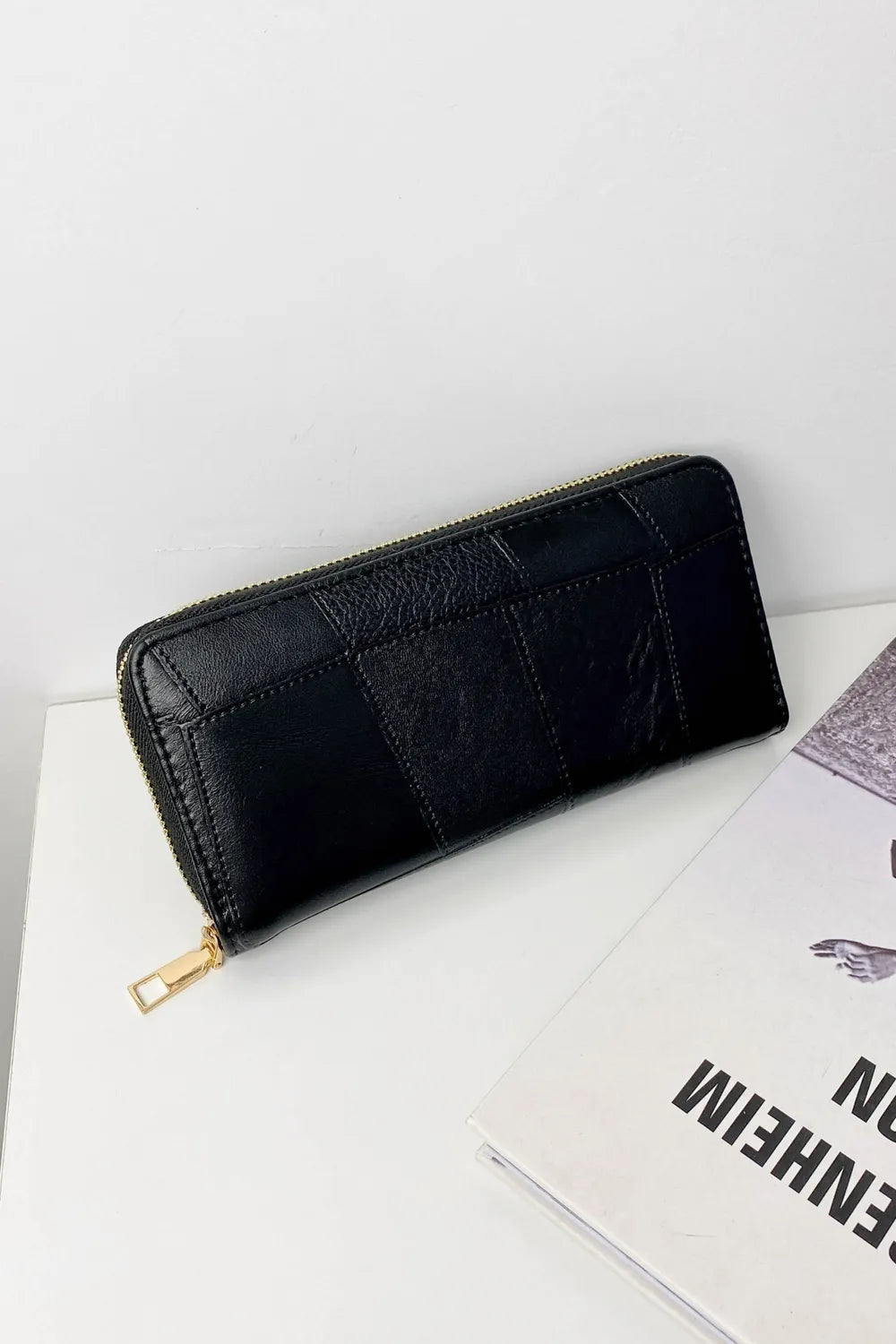 Billetera de PU Leather Multicompartimiento