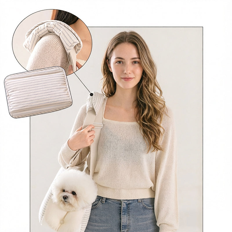 Bolso Transportador para Gatos — Abrigado, Transpirable y Gran Capacidad