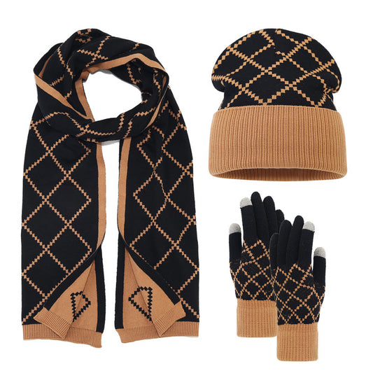 Set Invierno: Gorro, Guantes y Bufanda