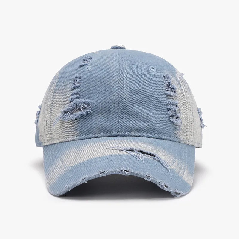 Gorra Baseball de Algodón Desgastada — Ajustable Unisex