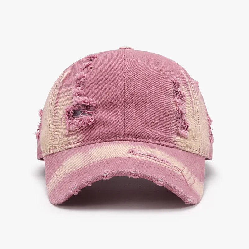 Gorra Baseball de Algodón Desgastada — Ajustable Unisex