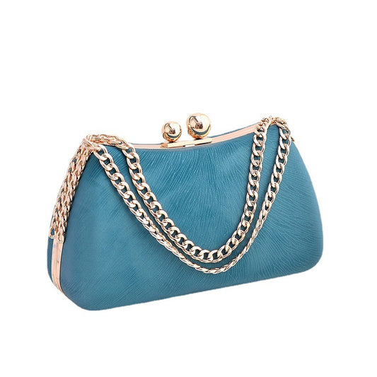 Cartera de Noche Minimalista tipo Almohada