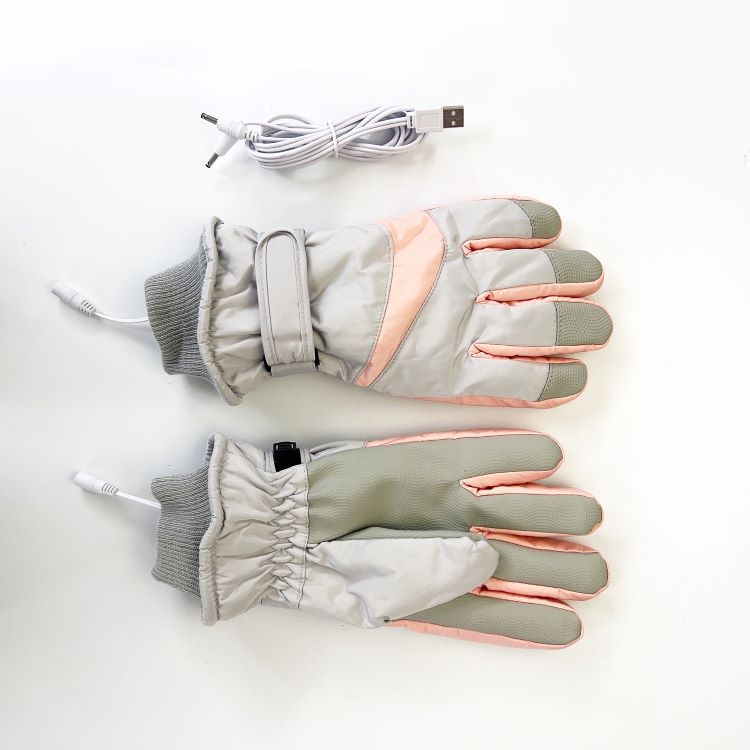 Guantes de Ski con Calefacción USB — Táctil, Impermeable y 3 Temperaturas