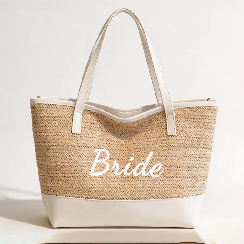 Bolso de Playa de Gran Capacidad para Mujer