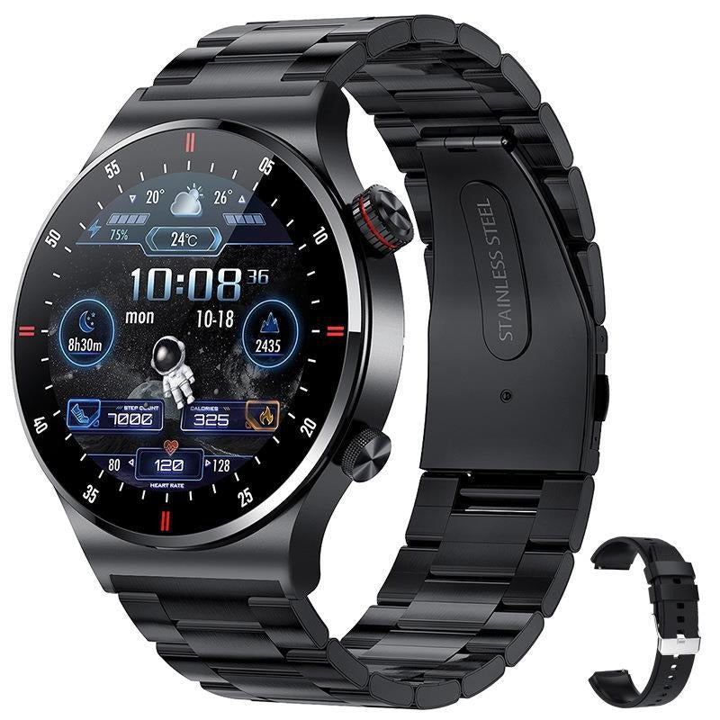 QW33 Smartwatch with ECG+PPG, Music Player, and Bluetooth Calling