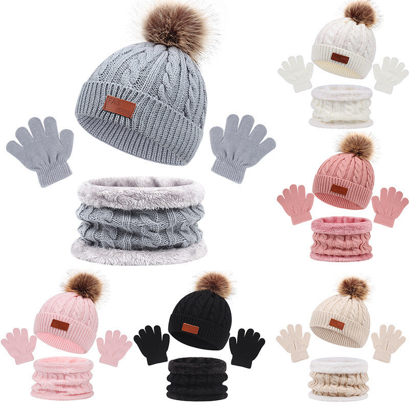 Set Invierno Bebé: Gorro, Guantes y Bufanda