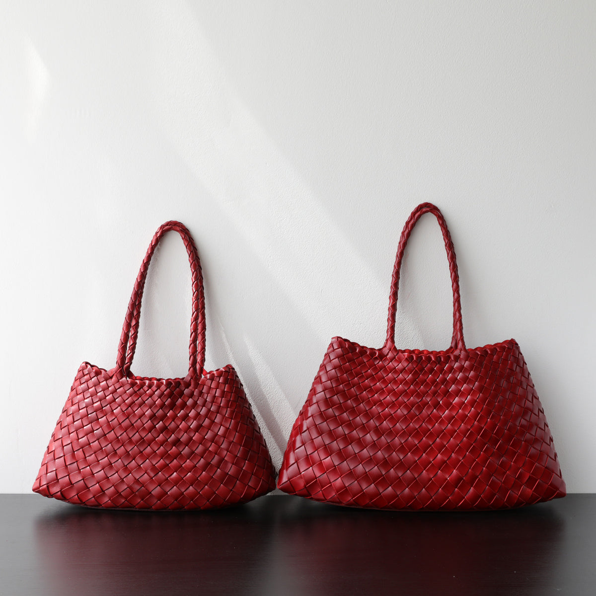 Cartera Tejida de Mano Estilo Underarm para Mujer