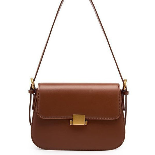 Cartera Tofu de Cuero Vacuno con Broche