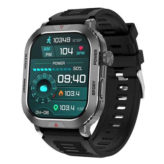 Smartwatch ZW66 with Bluetooth Calling, Heart Rate, and Sports Tracking