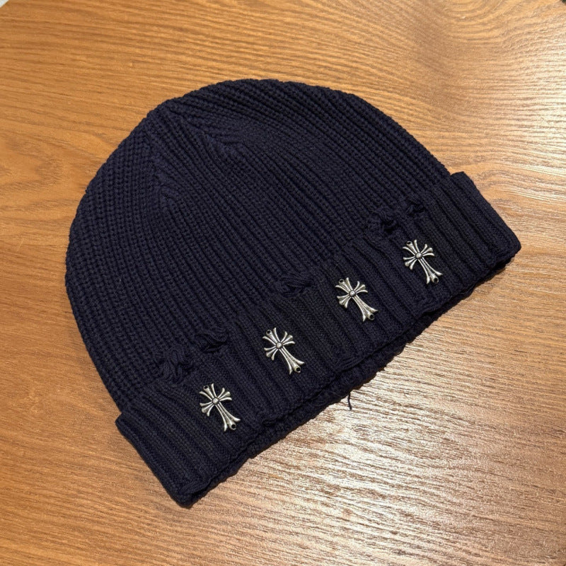 Gorro de Punto Bordado