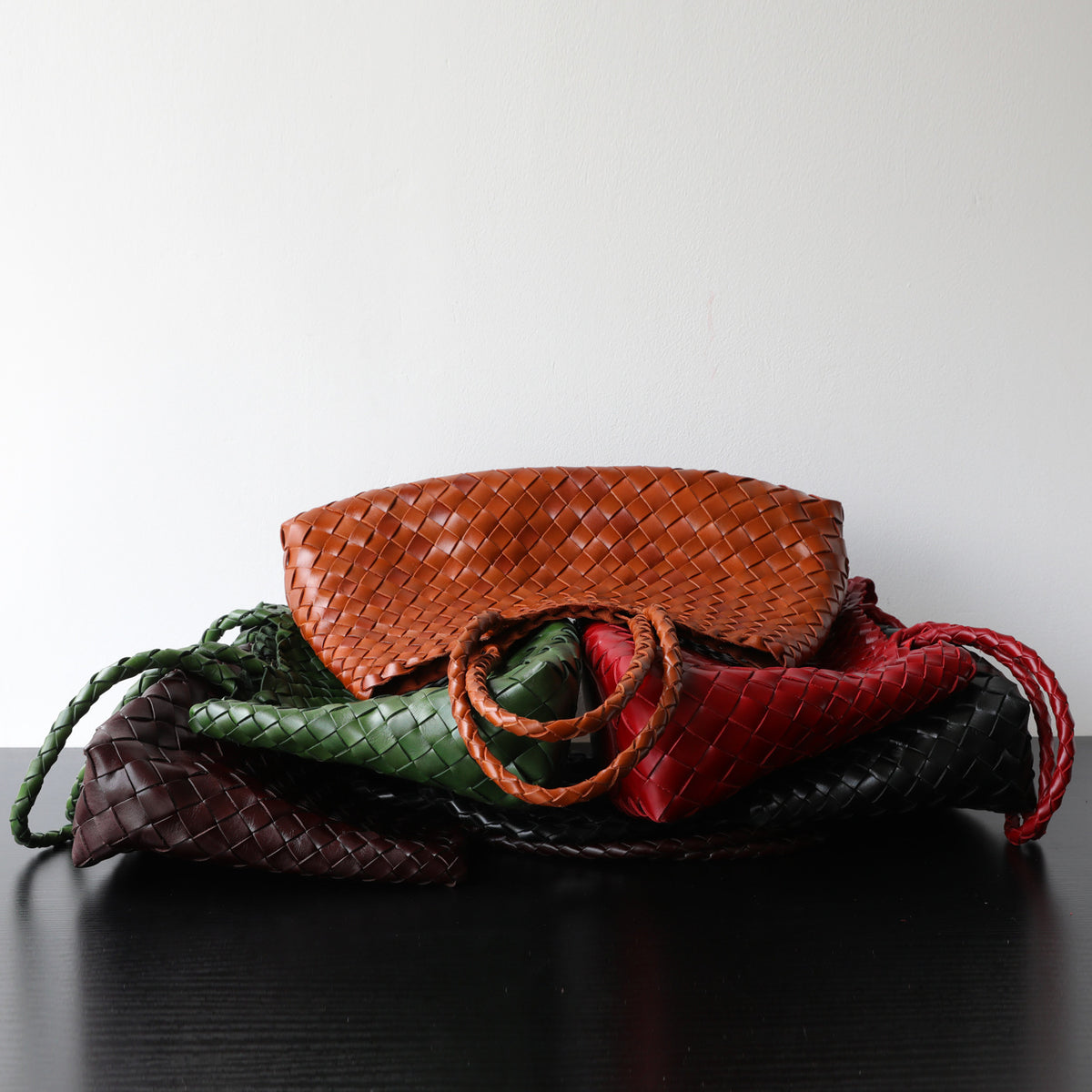 Cartera Tejida de Mano Estilo Underarm para Mujer
