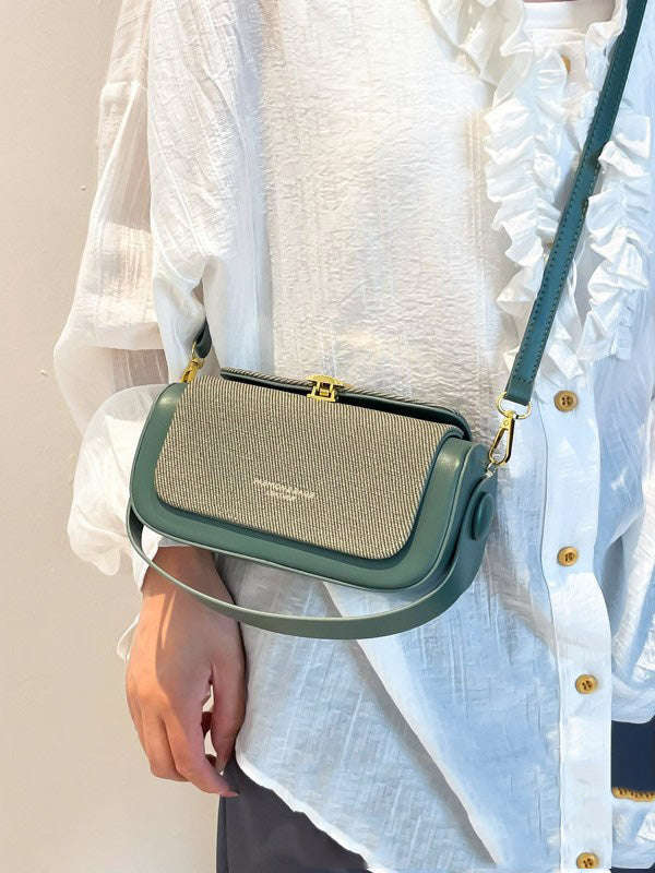 Cartera Cuadrada Retro Lujo