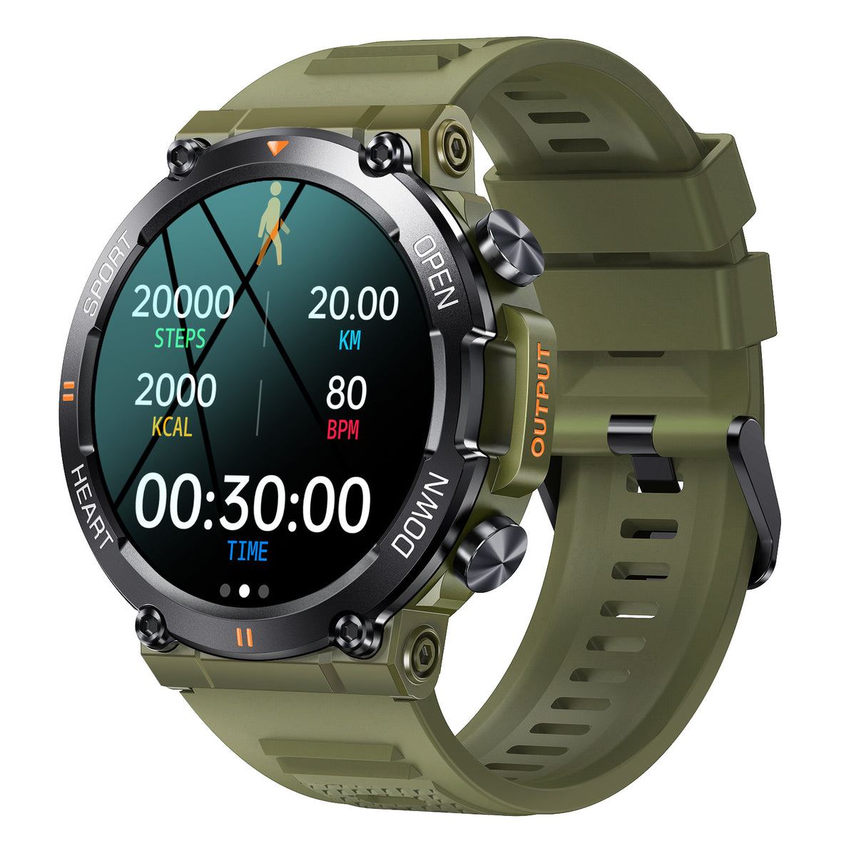 K56PRO Rugged Smartwatch with Calls and Robust Display