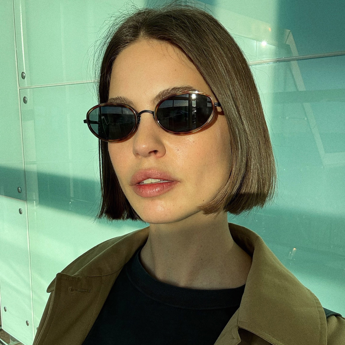 Lentes de Sol Ovalados Unisex
