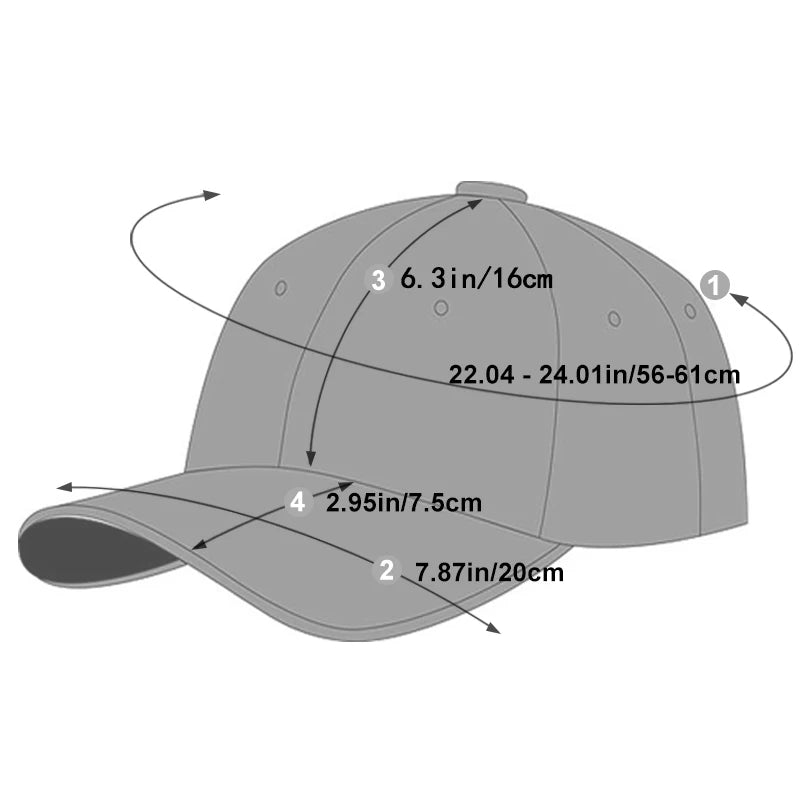 Gorra Snapback Bordada Hip Hop
