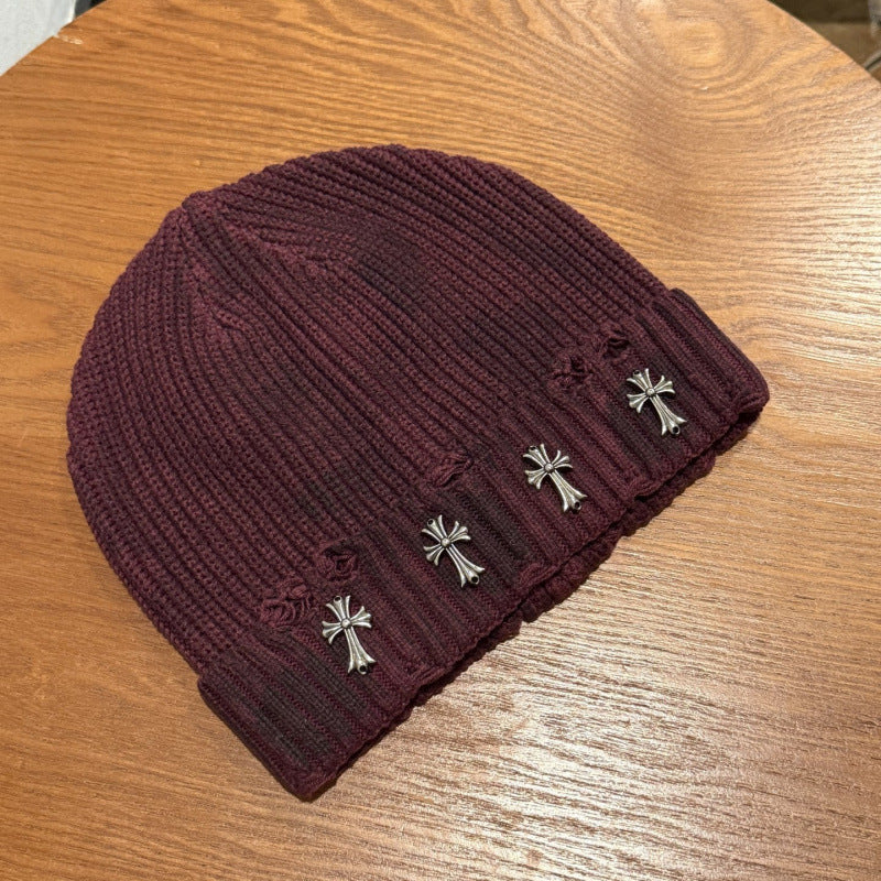 Gorro de Punto Bordado