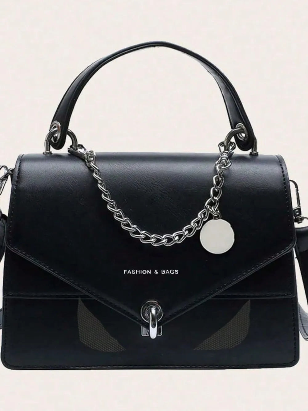 Wallet with Chain and Detachable Strap