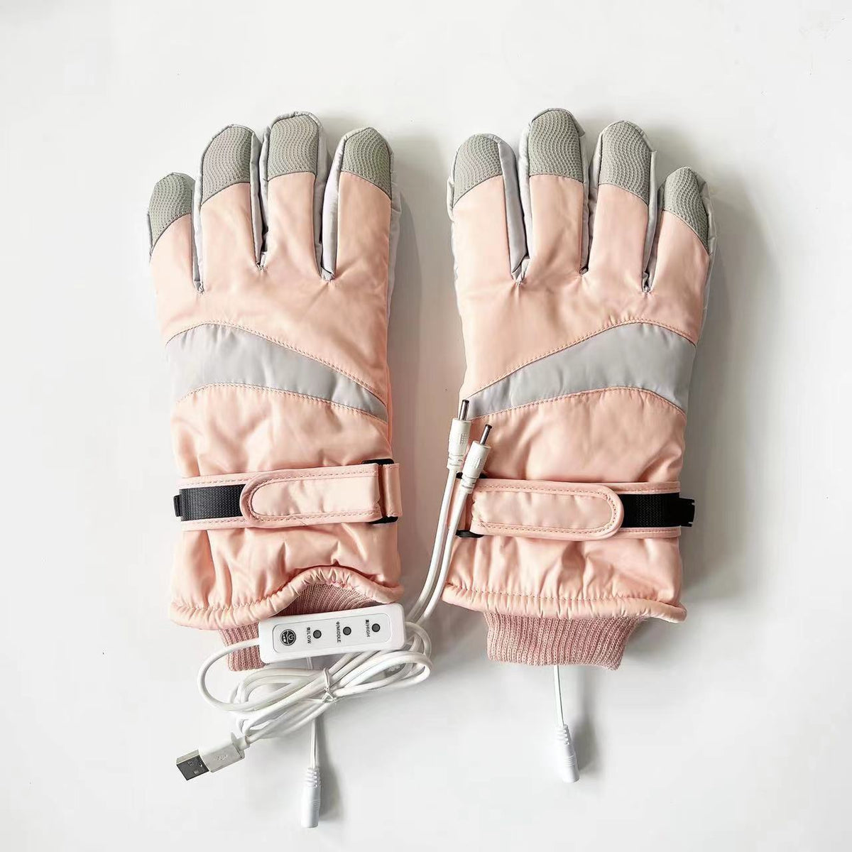 Guantes de Ski con Calefacción USB — Táctil, Impermeable y 3 Temperaturas