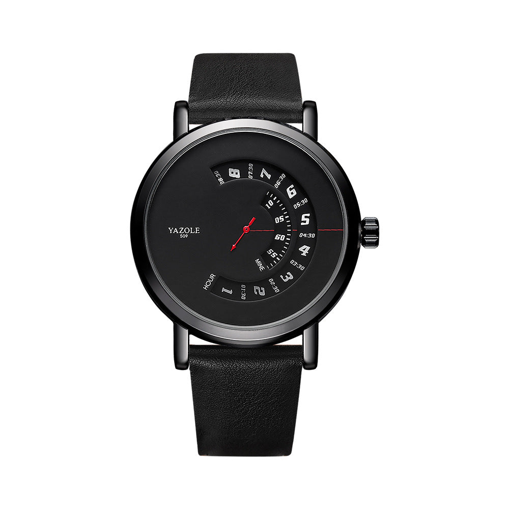Men's Rotary Quartz Watch — Yazole Fashion