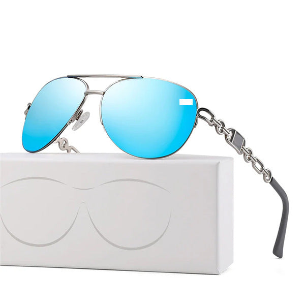 Lentes de Sol Playeros Degradé Marco Metal