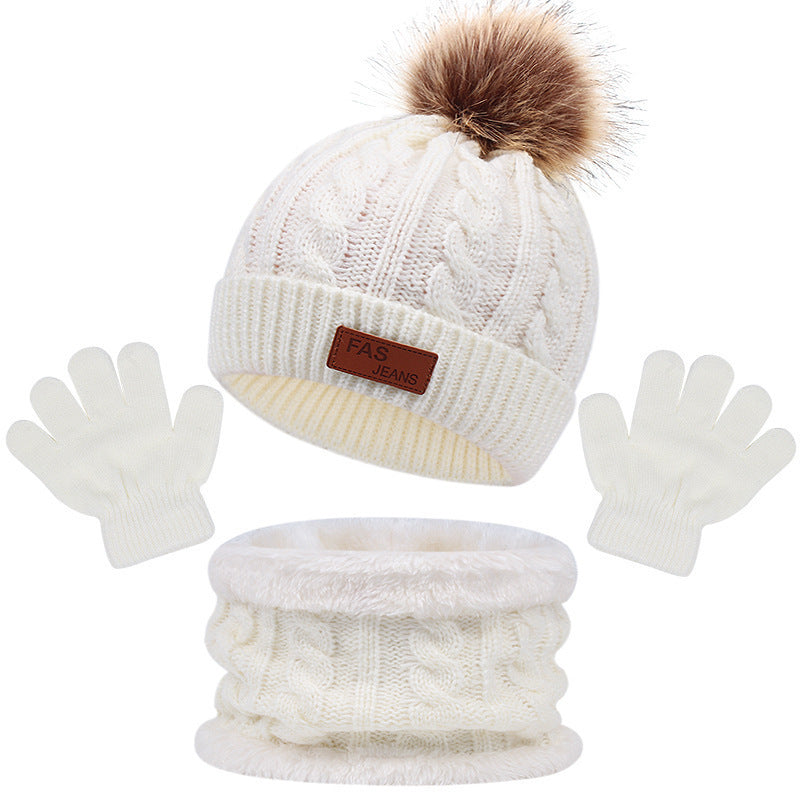 Set Invierno Bebé: Gorro, Guantes y Bufanda