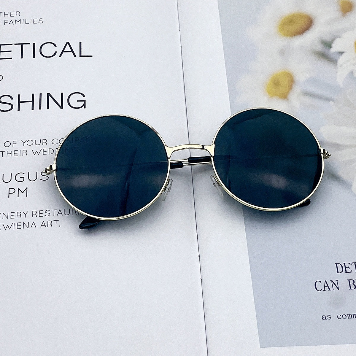 Pack x2 Lentes de Sol Redondos Retro