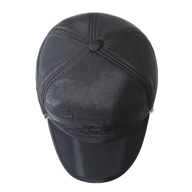 Gorra con Visera Corta y Forro Polar — Abrigo de Oídos para Ciclismo y Ski