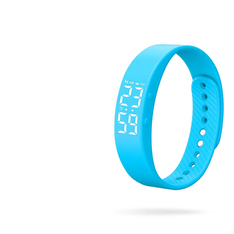 Sport Smartwatch with Vibration and Night Light — Water Resistant