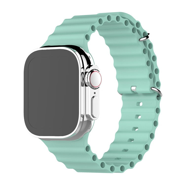 Ocean Silicone Band for Apple Watch — Compatible with iWatch Series S8