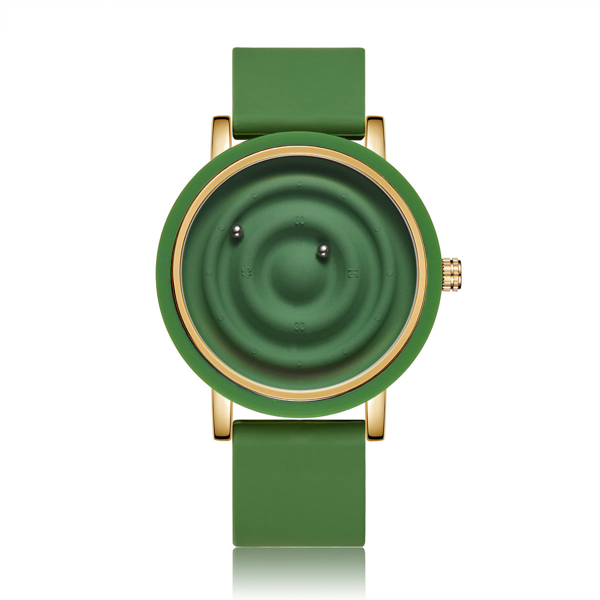 Unisex Floating Ball Silicone Watch