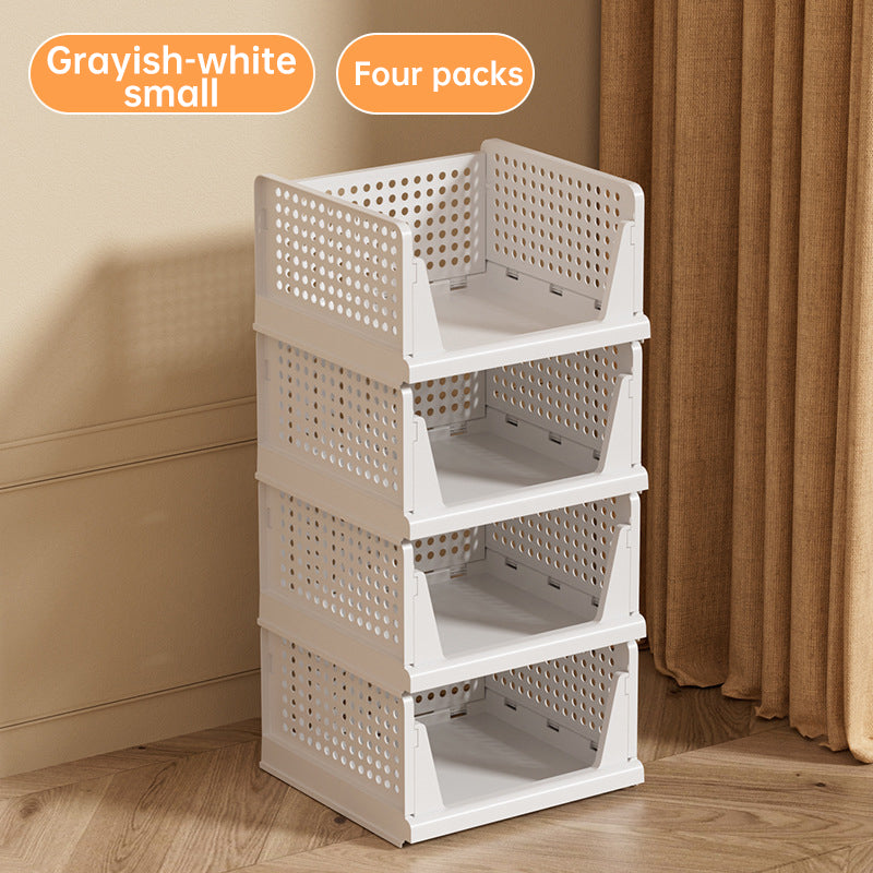 Copy of Set de 4 Cajas Organizadoras Apilables para Ropa y Juguetes