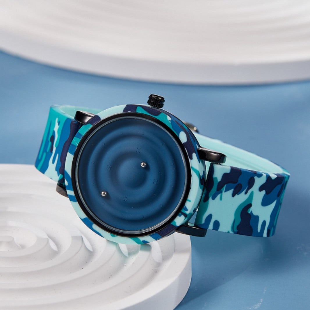 Unisex Floating Ball Silicone Watch