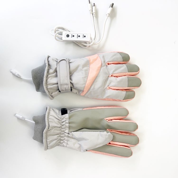 Guantes de Ski con Calefacción USB — Táctil, Impermeable y 3 Temperaturas