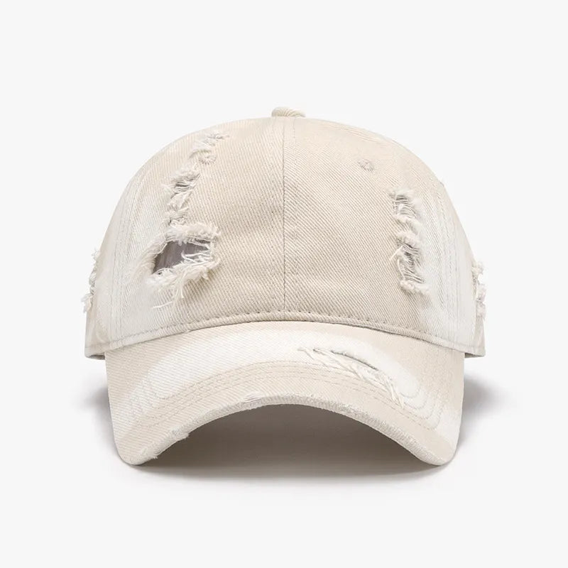 Gorra Baseball de Algodón Desgastada — Ajustable Unisex