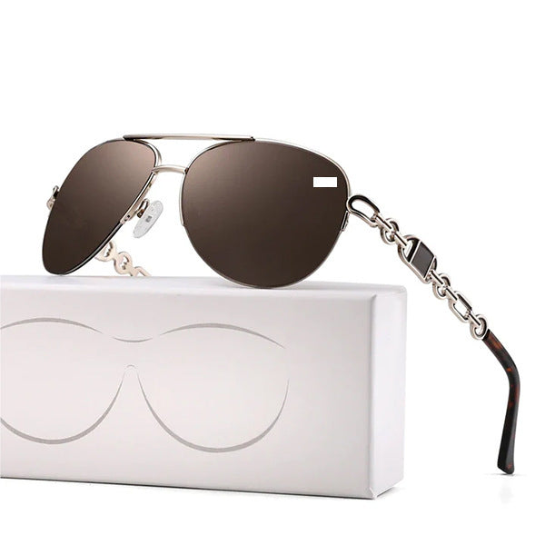 Lentes de Sol Playeros Degradé Marco Metal