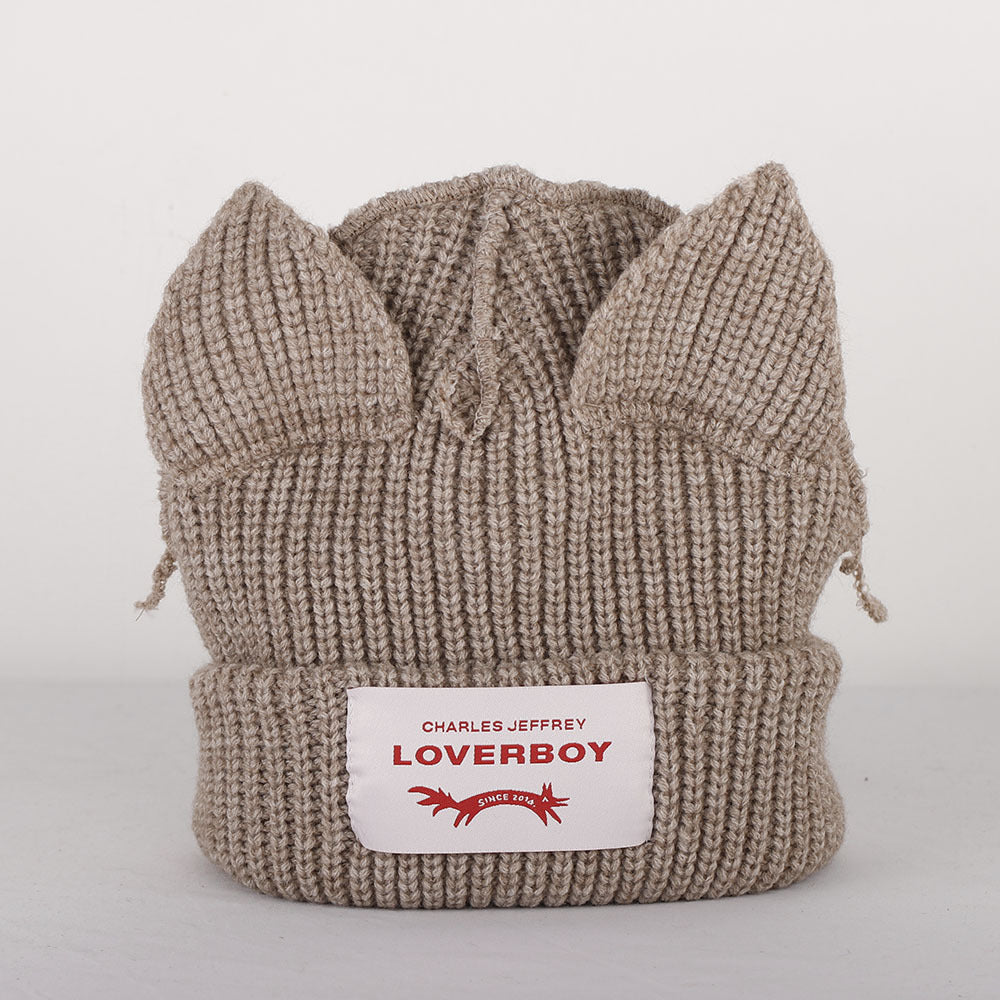Gorro de Lana Doble Capa para Invierno — Tejido Abrigado Unisex