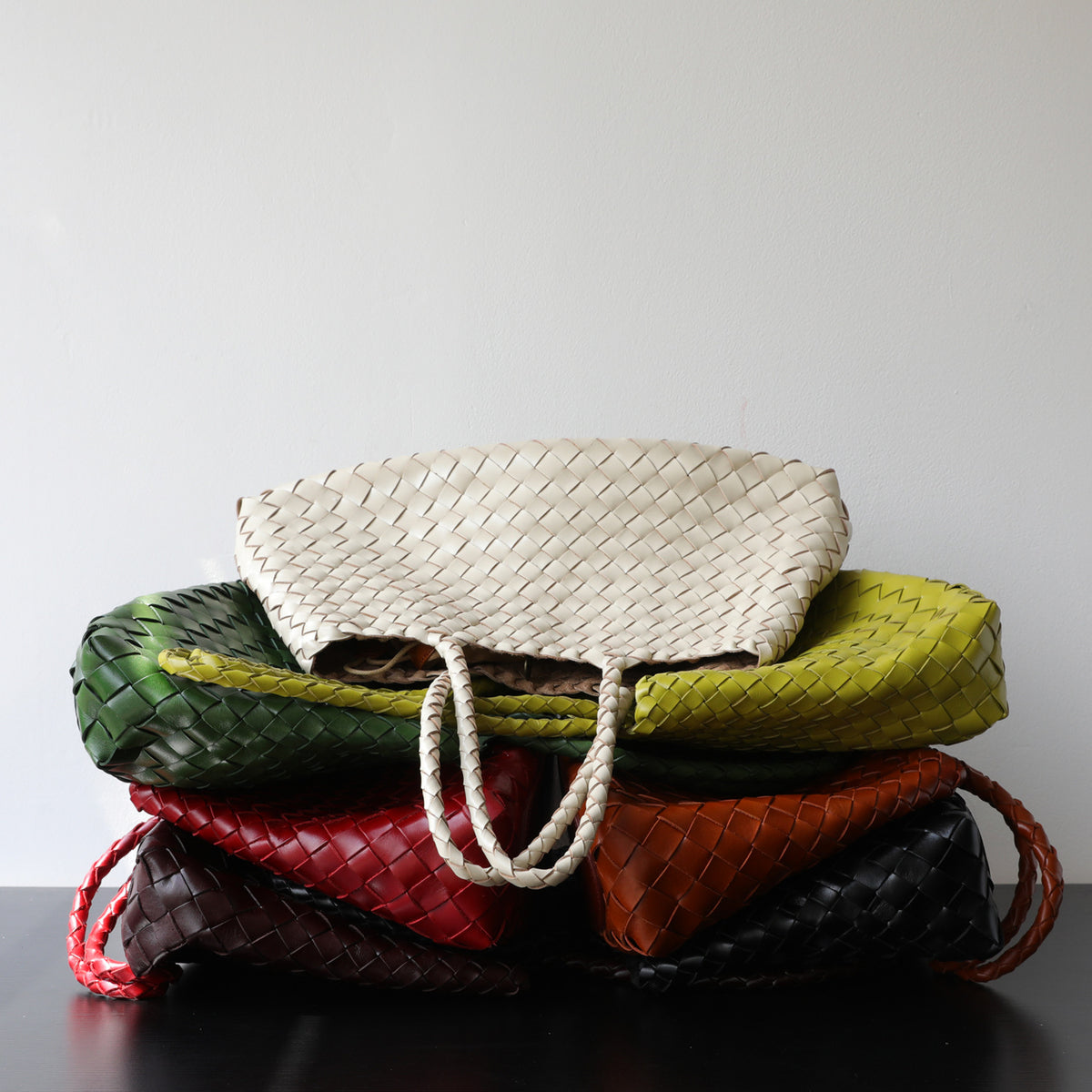 Cartera Tejida de Mano Estilo Underarm para Mujer