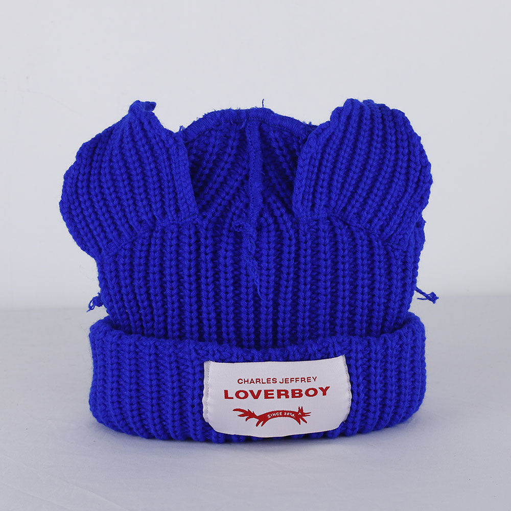 Gorro de Lana Doble Capa para Invierno — Tejido Abrigado Unisex